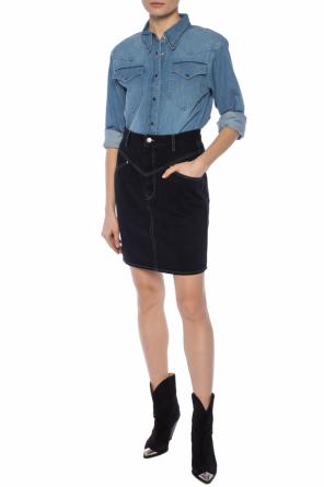 Stonewashed denim skirt, zdjęcie 2 Stonewashed denim skirt od Isabel Marant